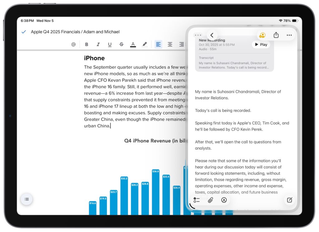 iPadOS 26 Slide Over 1024x745